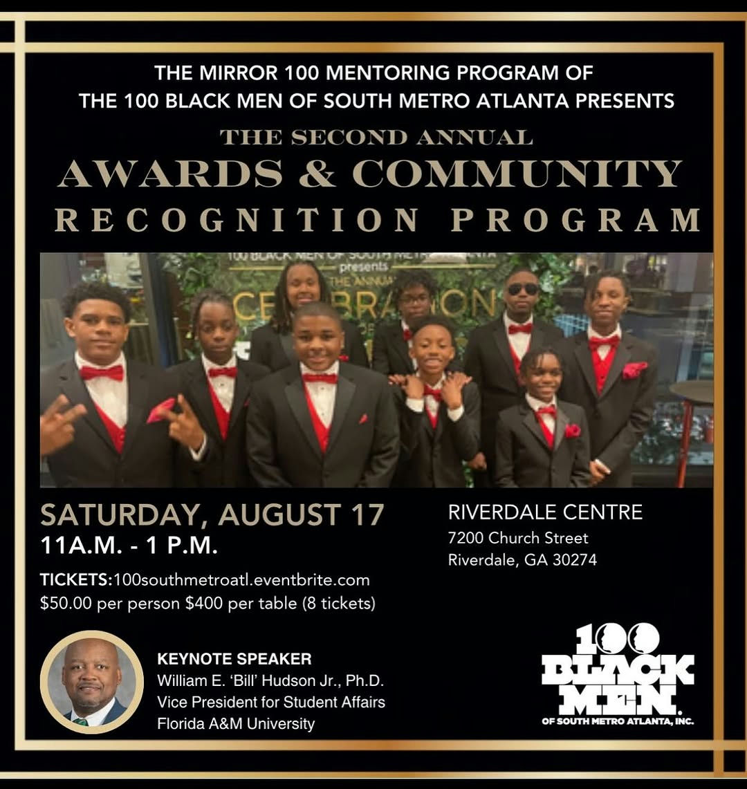 Get ready for an unforgettable gathering this Saturday, August 17th, at 11am, where the spotlight shines brightly on our young men and future leaders. This exciting event promises to inspire and empower as we come together to celebrate the achievements and potential of those poised to shape our communities and drive positive change. It's not just an event—it's a movement to uplift, motivate, and recognize the remarkable journeys of these young individuals. Be part of this inspiring celebration by attending the event and supporting their growth and accomplishments. Contact the organizing committee to learn how you can register and participate in this incredible occasion dedicated to fostering leadership and ambition. Media Credit: Derrick Jackson